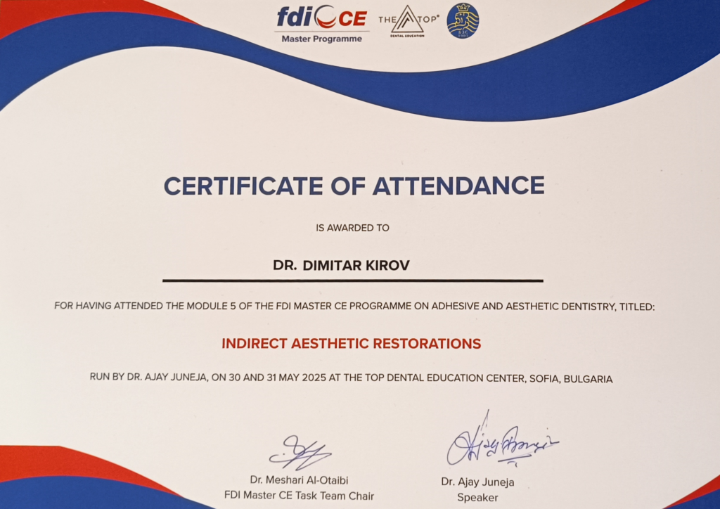 bioesthetic dr dimitur kirov sertifikat 5